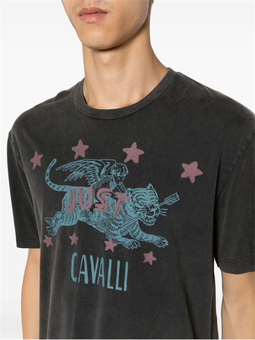 T-shirt uomo maniche corte JUST CAVALLI | 76OAHE04CJW13899